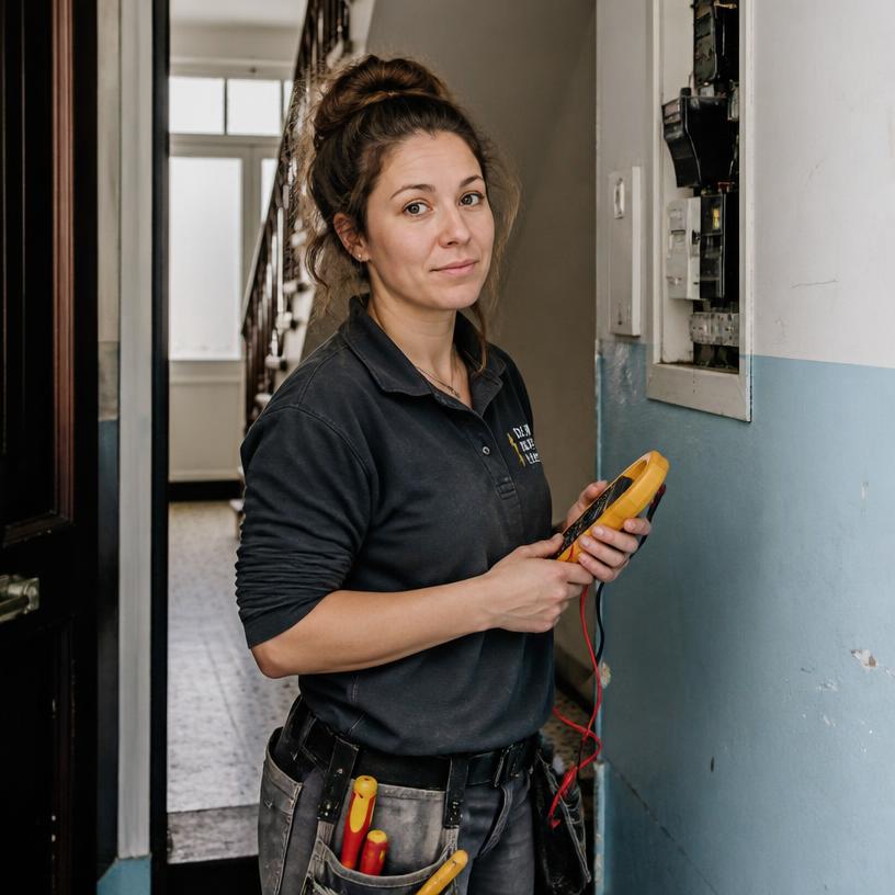 Sonia, Électricienne · Ixelles